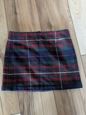 Esprit Plaid Mini Skirt